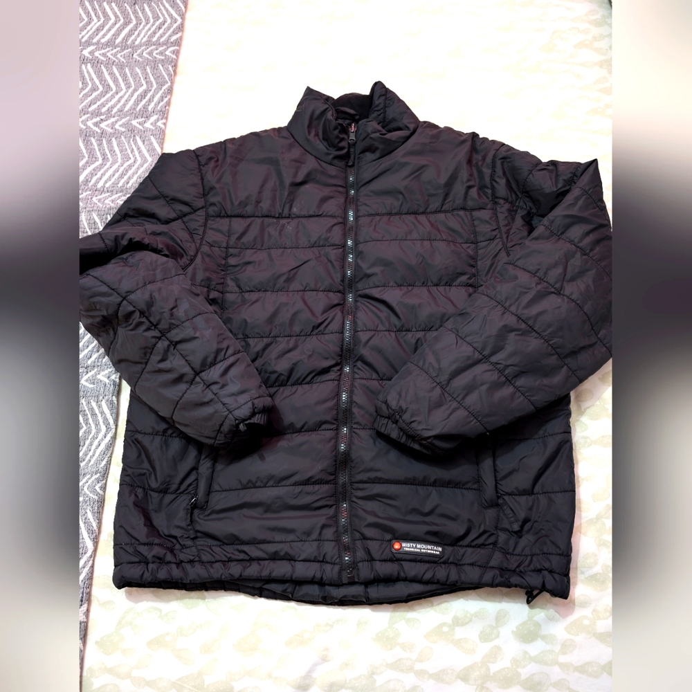 Men's misty mountain puffer jacket